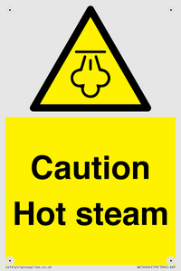 WK12644: Caution Hot steam