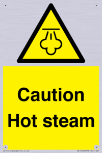 WK12644: Caution Hot steam