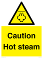WK12644: Caution Hot steam