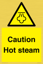 WK12644: Caution Hot steam