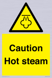 WK12644: Caution Hot steam