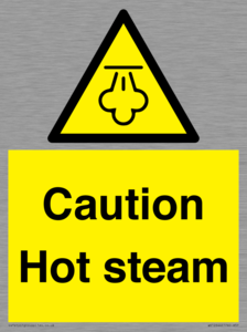 WK12644: Caution Hot steam