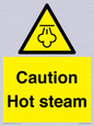WK12644: Caution Hot steam