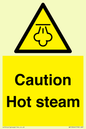 WK12644: Caution Hot steam