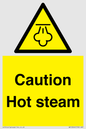 WK12644: Caution Hot steam