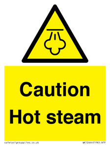 WK12644: Caution Hot steam