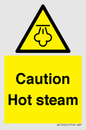 WK12644: Caution Hot steam