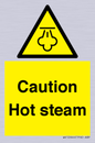 WK12644: Caution Hot steam