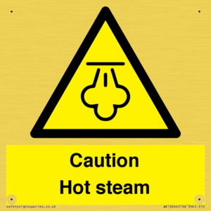 WK12644: Caution Hot steam