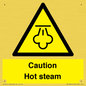 WK12644: Caution Hot steam