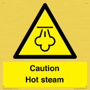 WK12644: Caution Hot steam