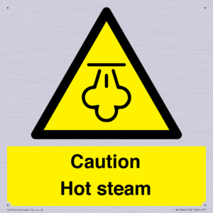 WK12644: Caution Hot steam