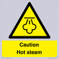 WK12644: Caution Hot steam