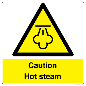 WK12644: Caution Hot steam