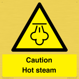 WK12644: Caution Hot steam