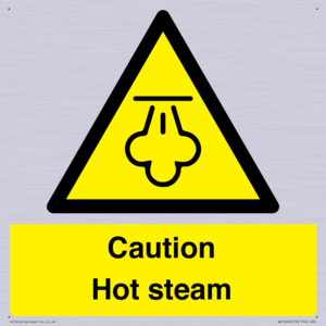 WK12644: Caution Hot steam