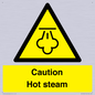 WK12644: Caution Hot steam