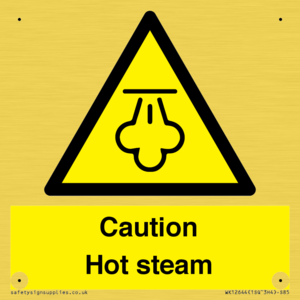 WK12644: Caution Hot steam