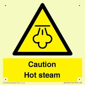 WK12644: Caution Hot steam