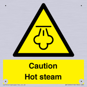 WK12644: Caution Hot steam