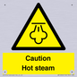 WK12644: Caution Hot steam