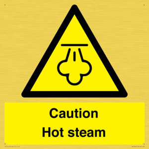WK12644: Caution Hot steam