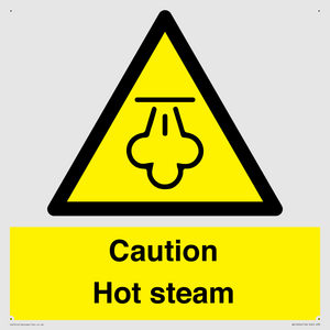 WK12644: Caution Hot steam