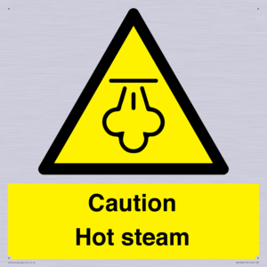 WK12644: Caution Hot steam