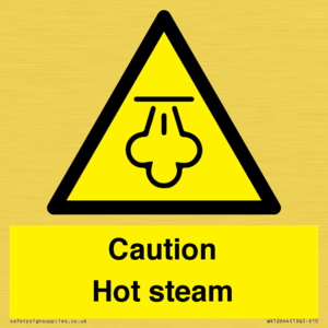 WK12644: Caution Hot steam