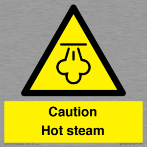 WK12644: Caution Hot steam