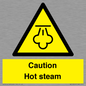 WK12644: Caution Hot steam