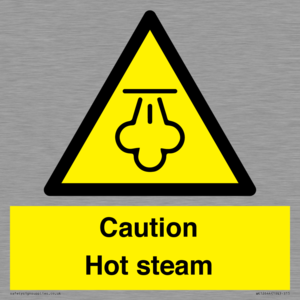 WK12644: Caution Hot steam