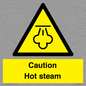 WK12644: Caution Hot steam