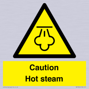 WK12644: Caution Hot steam