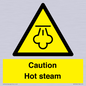 WK12644: Caution Hot steam