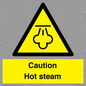 WK12644: Caution Hot steam