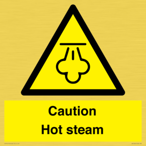 WK12644: Caution Hot steam