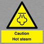 WK12644: Caution Hot steam