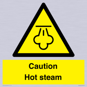 WK12644: Caution Hot steam