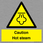 WK12644: Caution Hot steam