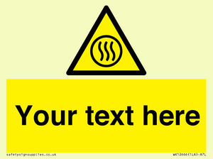 WK12666: Custom Warning: Hot content