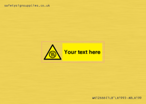WK12666: Custom Warning: Hot content
