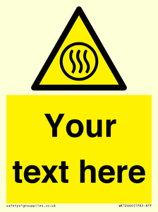WK12666: Custom Warning: Hot content
