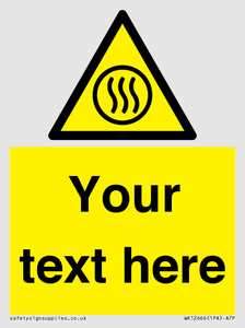 WK12666: Custom Warning: Hot content
