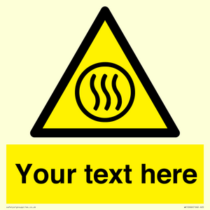 WK12666: Custom Warning: Hot content
