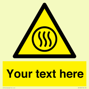 WK12666: Custom Warning: Hot content