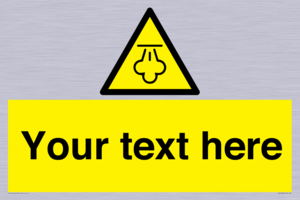 WK12668: Custom Warning: Hot steam