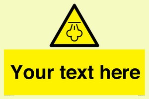WK12668: Custom Warning: Hot steam