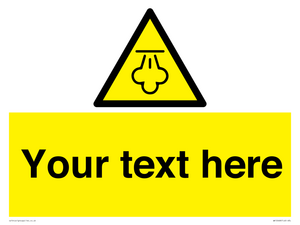 WK12668: Custom Warning: Hot steam