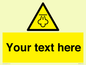 WK12668: Custom Warning: Hot steam